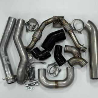 Irate Diesel T4 364 SX-R OBS Bypass Tube Complete Kit (Non intercooler-cooled)